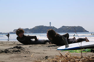 SURFERS STATIONのレッスン風景