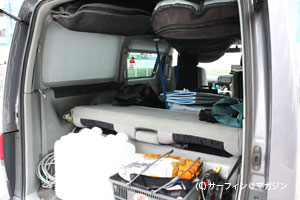 ボンゴフレンディーの荷台